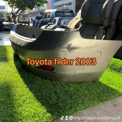 Parachoque Trasero Toyota Filder 2003